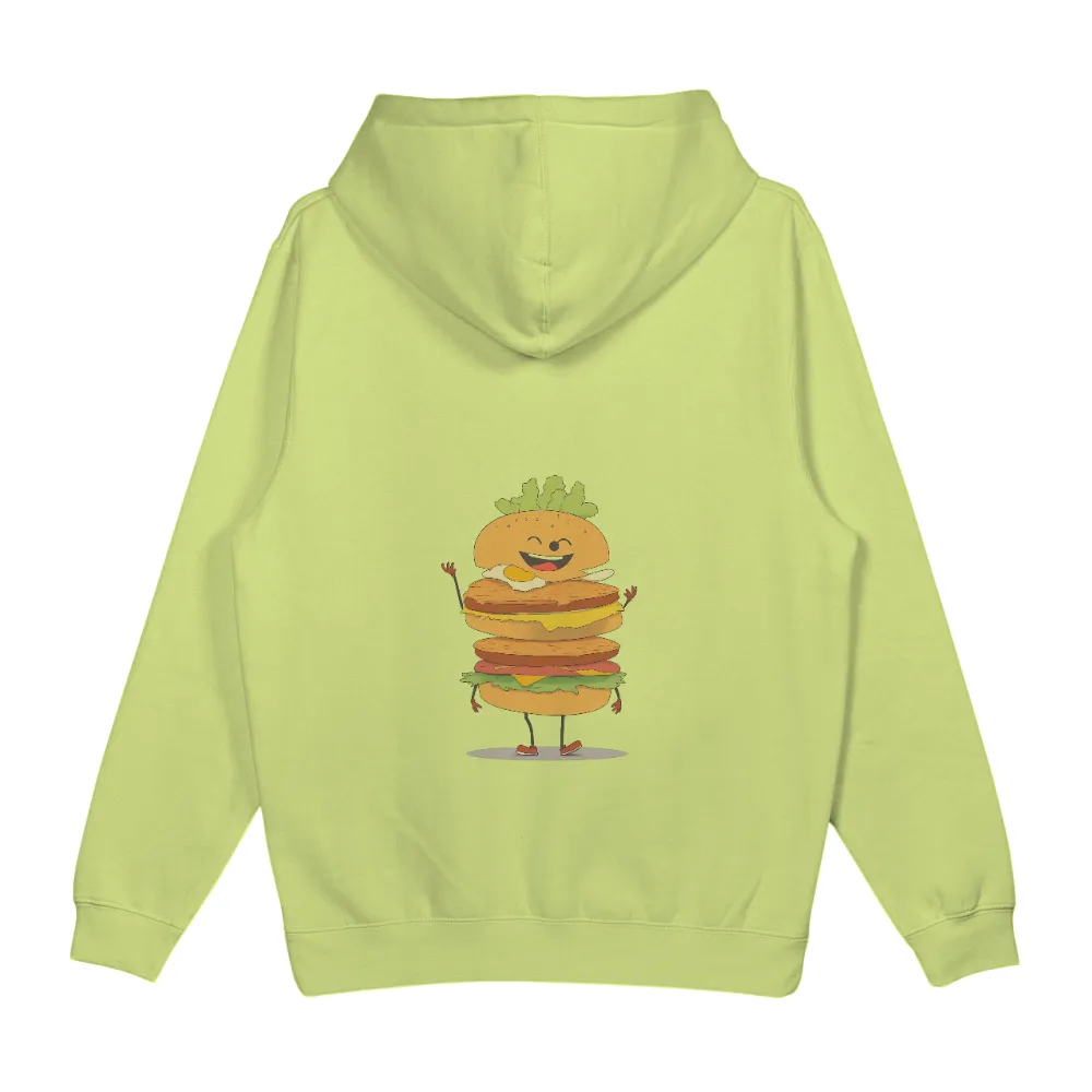 Graphic Tees: Benny the Burger - Whimsical Happiness|half life 2 graffiti