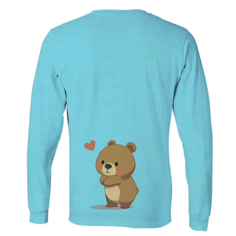 Graphic Tees: Cute Bear with Heart - Love and Self-Love|love for damar 3 shirts