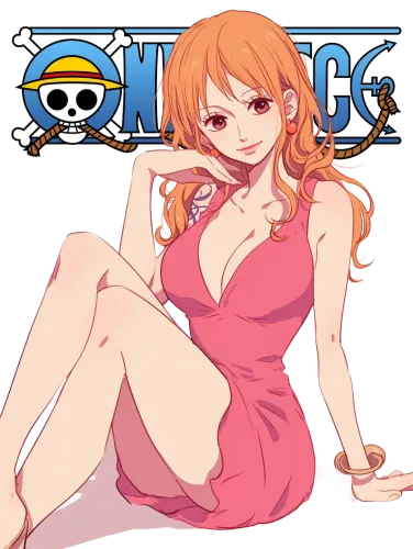 Nami in Pink Dress - one piece nami t shirt