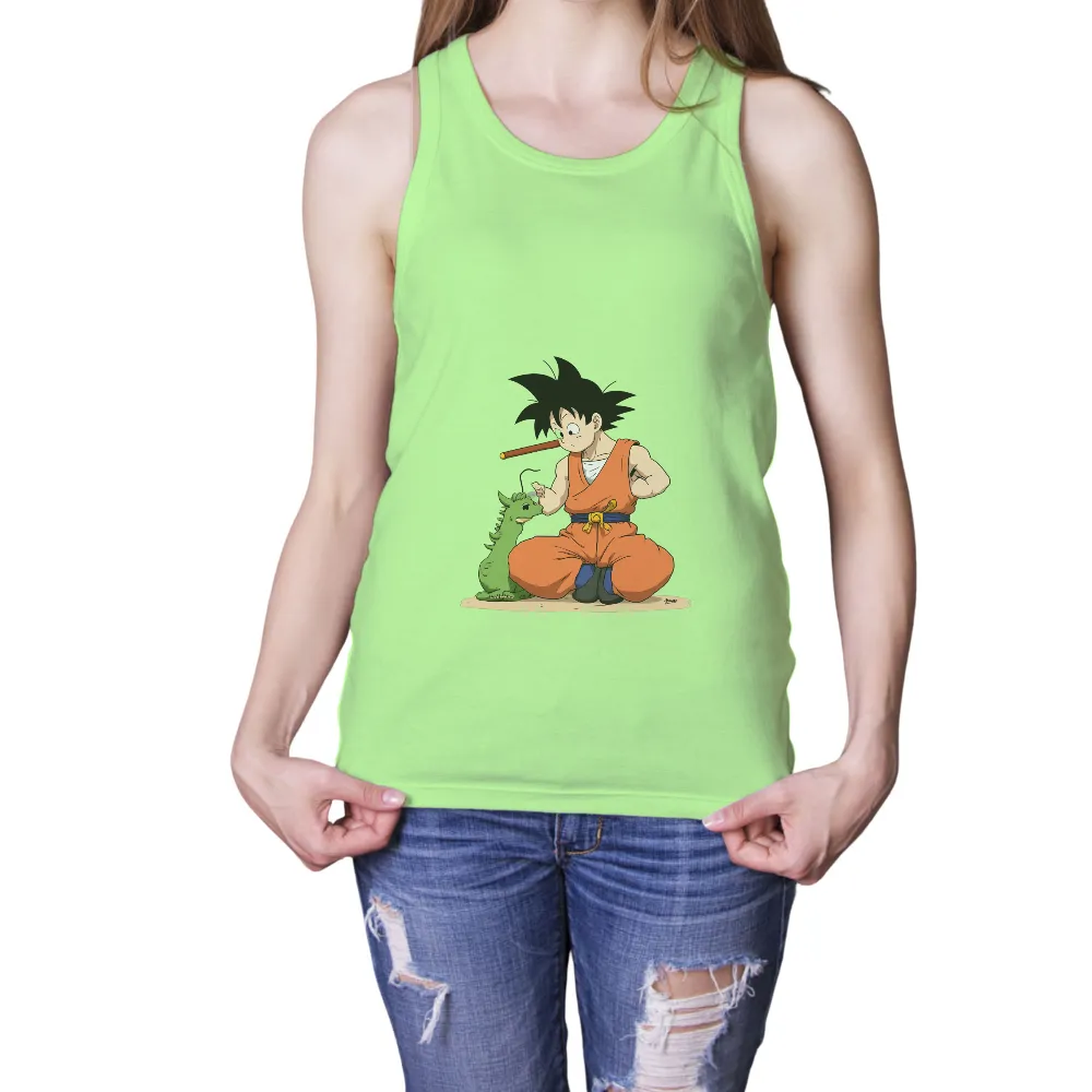 T-Shirts Custom: Goku and Dragon - Anime Adventure|dragon ball father's day shirt