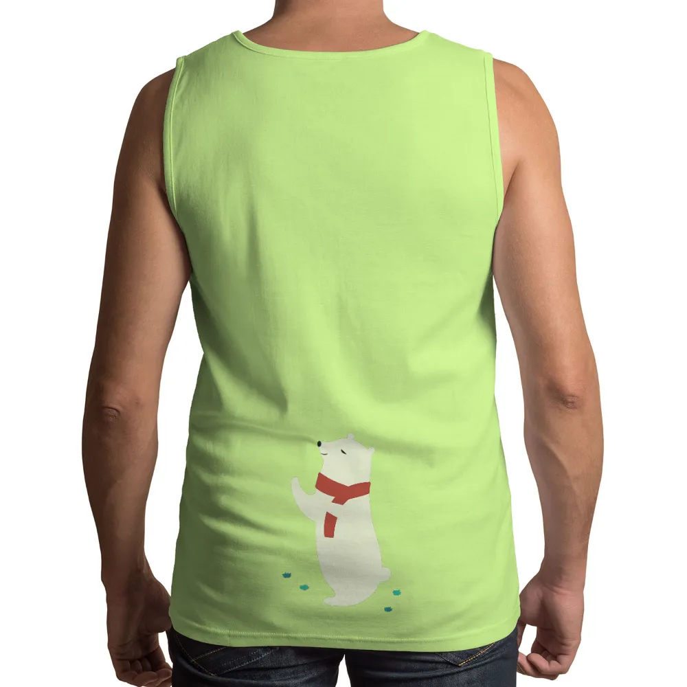 Custom Tee Shirts: Winter Warmth with Luna the Polar Bear|roblox winter t shirt