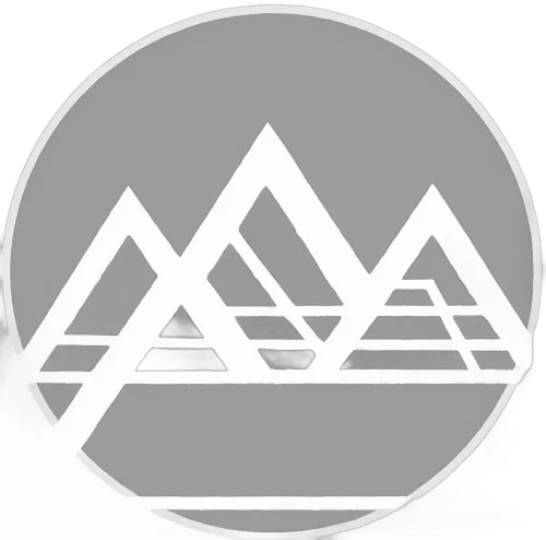 TShirt Design: Minimalist Mountains - Strength and Harmony