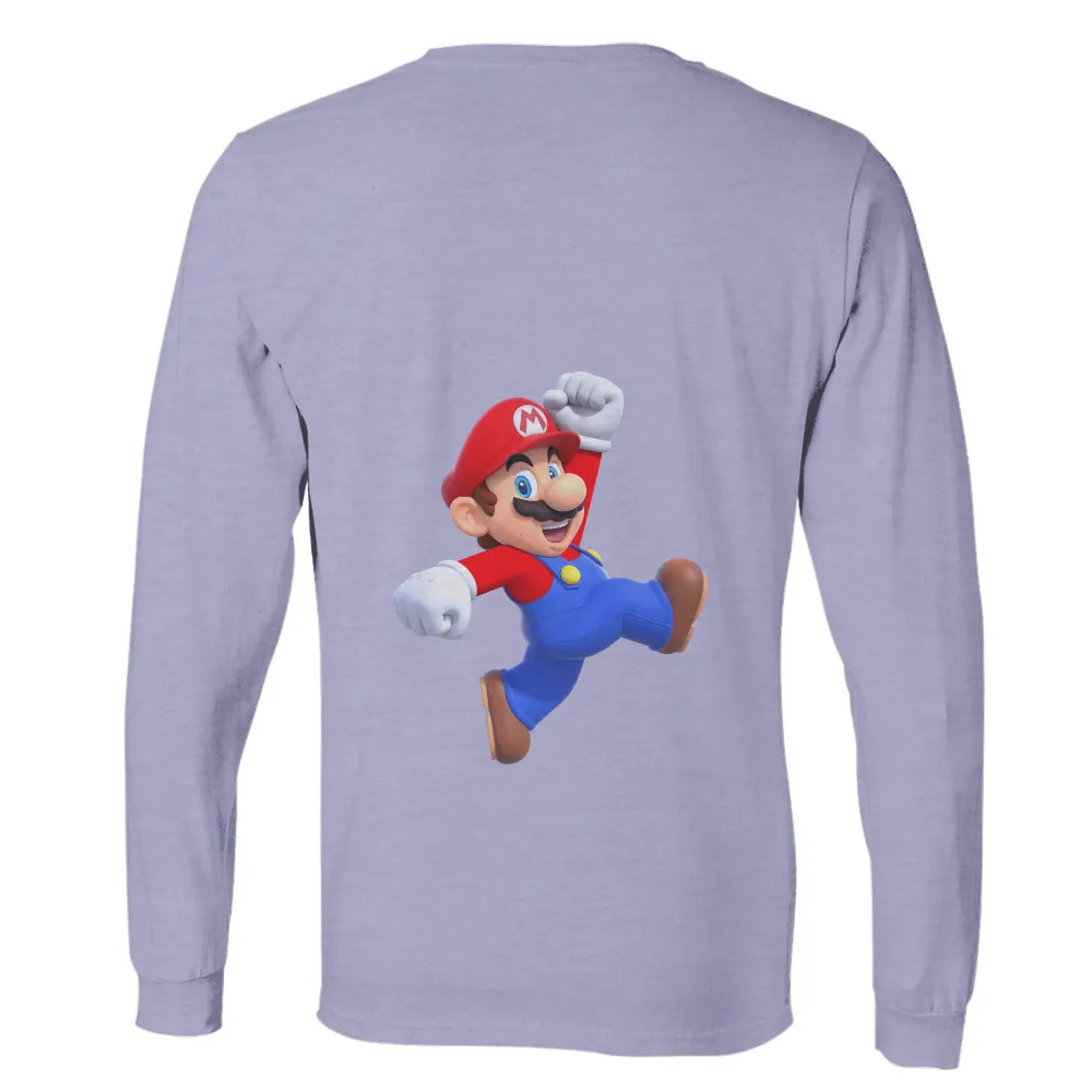 Shirts Graphic Tees: Mario Adventure - Video Game Hero|retro sporting kc jersey