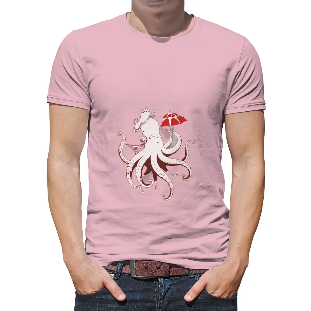 T-Shirts Custom: Vintage Octopus Tea Party|derek jeter t shirt vintage