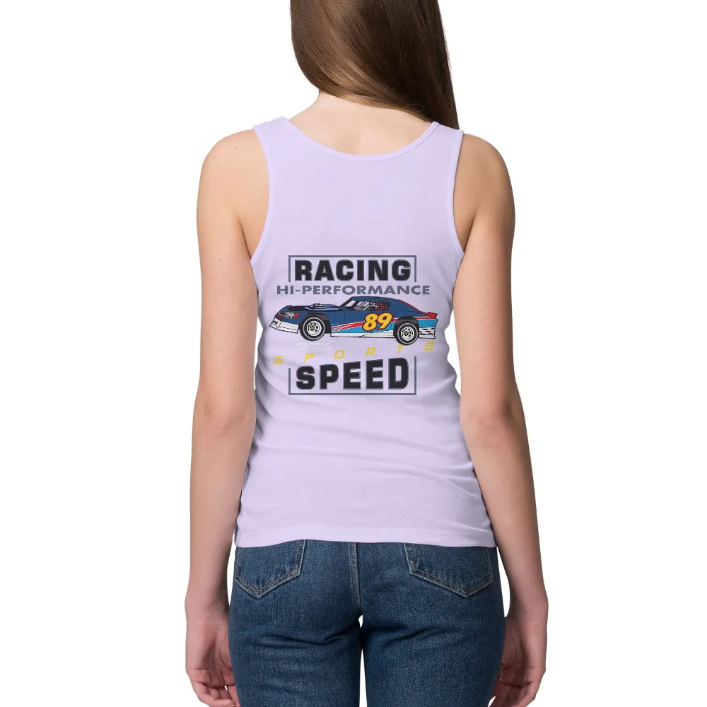 Customized Tee Shirts: Racing Hi-Performance Speed|med couture performance long sleeve tee