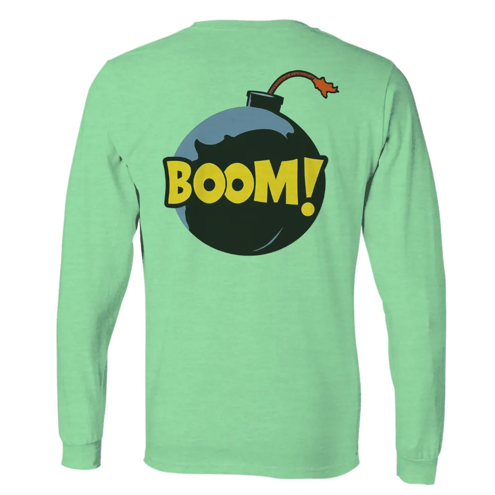 Tee Shirts Printed: BOOM! - Bold Energy and Excitement|red and black graphic tee hot topic