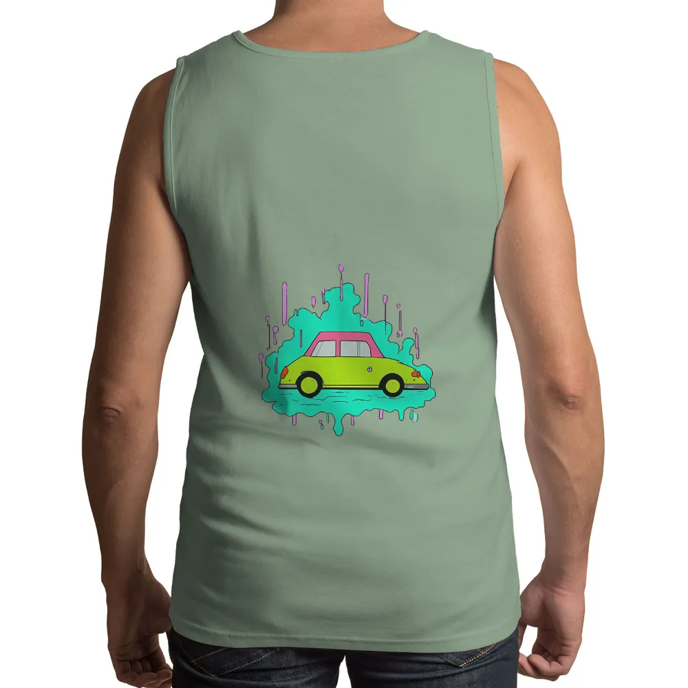 Graphic Tees: Quirky Car Journey Through Imagination|90s retro tshirts