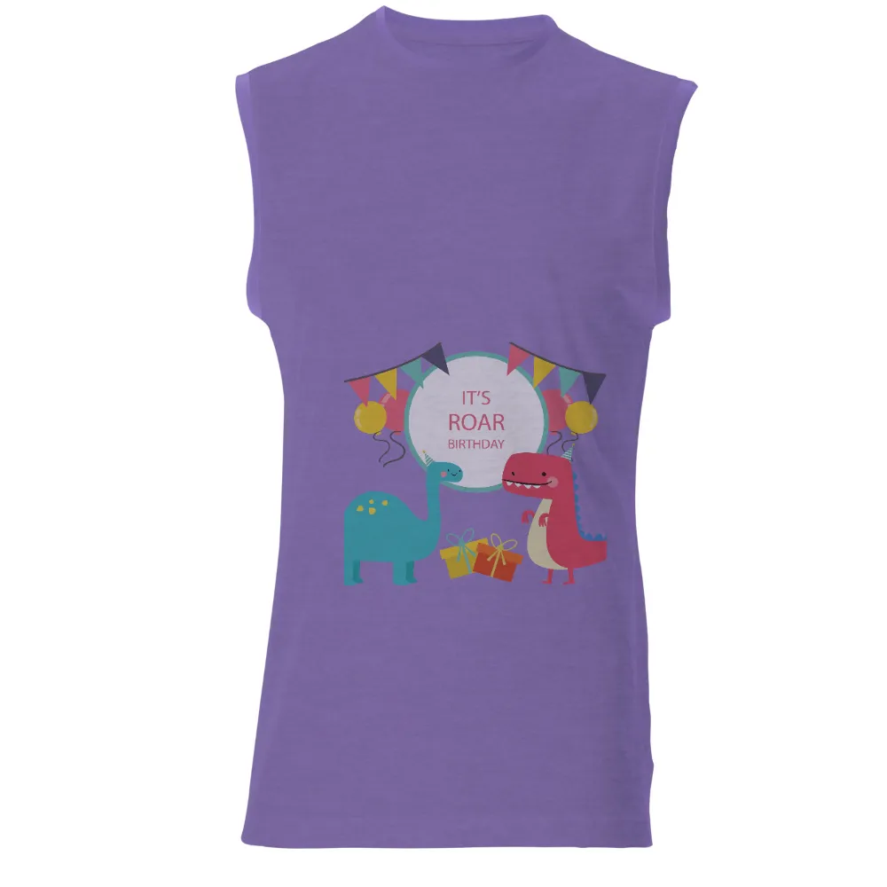 Custom Tee Shirts: Roar into Your Birthday with Dinosaur Friends|july birthday shirts for women