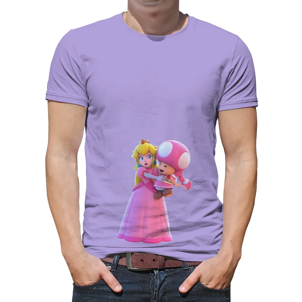 T-Shirts Custom: Princess Peach and Toadette Friendship|princess bubblegum shirt