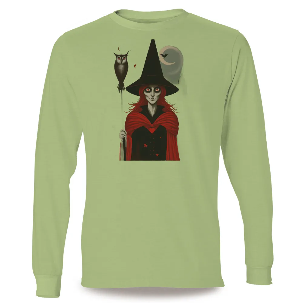 TShirt Design: Luna the Witch - Artistic Designs|hockey last night