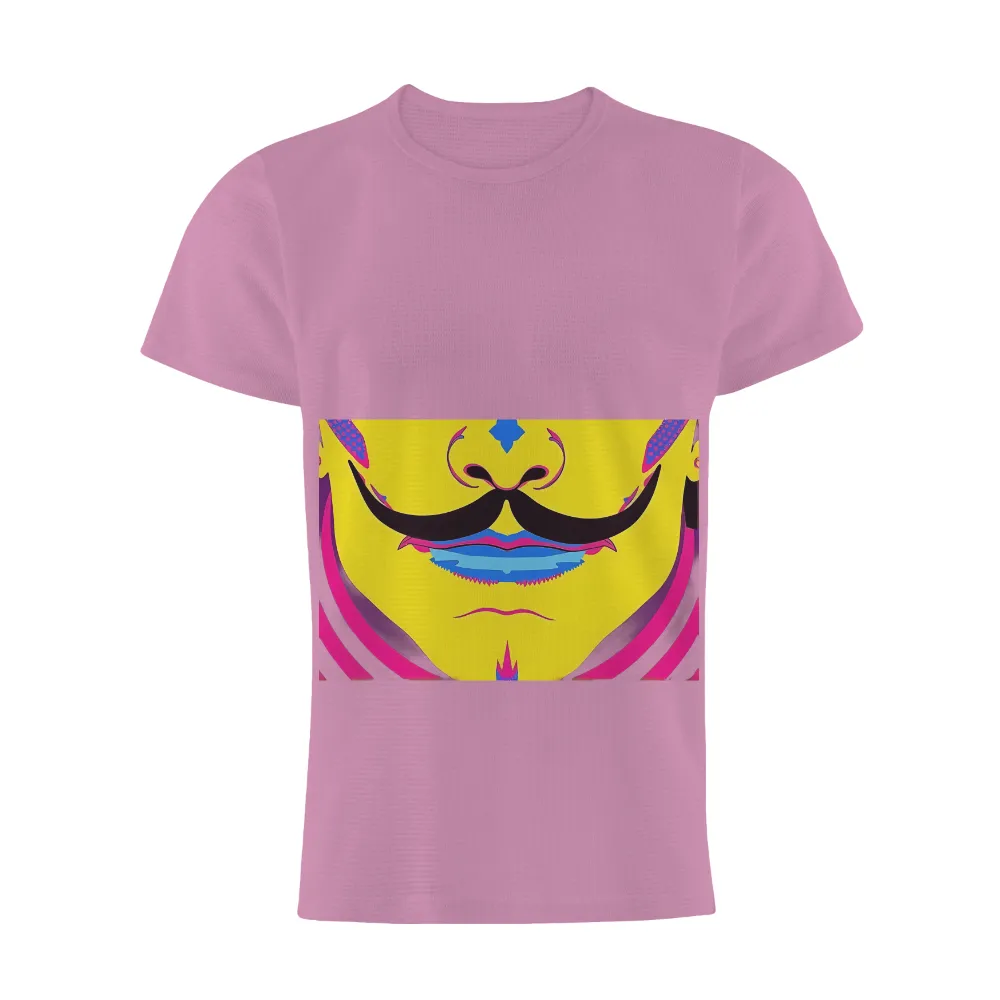 Tee Shirt Printing: Pop Art Inspired Design | Whimsical & Colorful| Yellow background