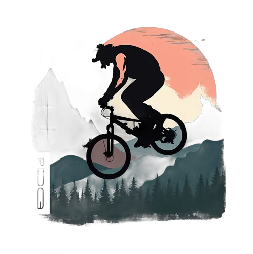 TShirt Design: Mountain Biking Adventure | Extreme Sports Apparel