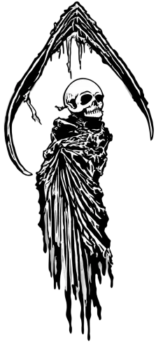 Shirts Graphic Tees | Grim Reaper: Guardian of Souls