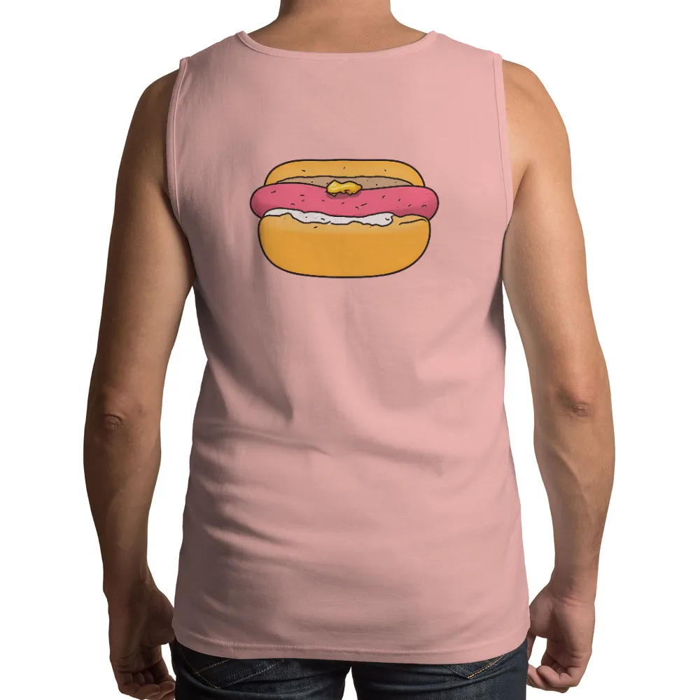 Custom T-Shirt Printing: Whimsical Hot Dog - Street Food Culture|rag and bone hot dog shirt