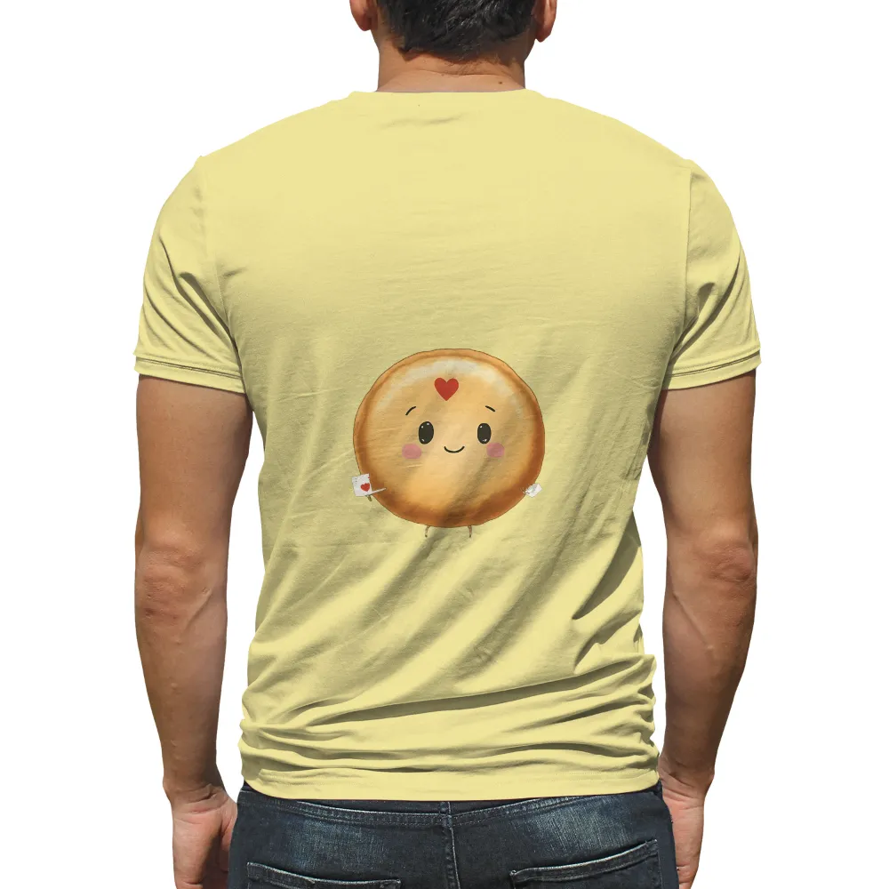 Customized Tee Shirts: Spread Love and Joy with Donut Heart|love today t shirt