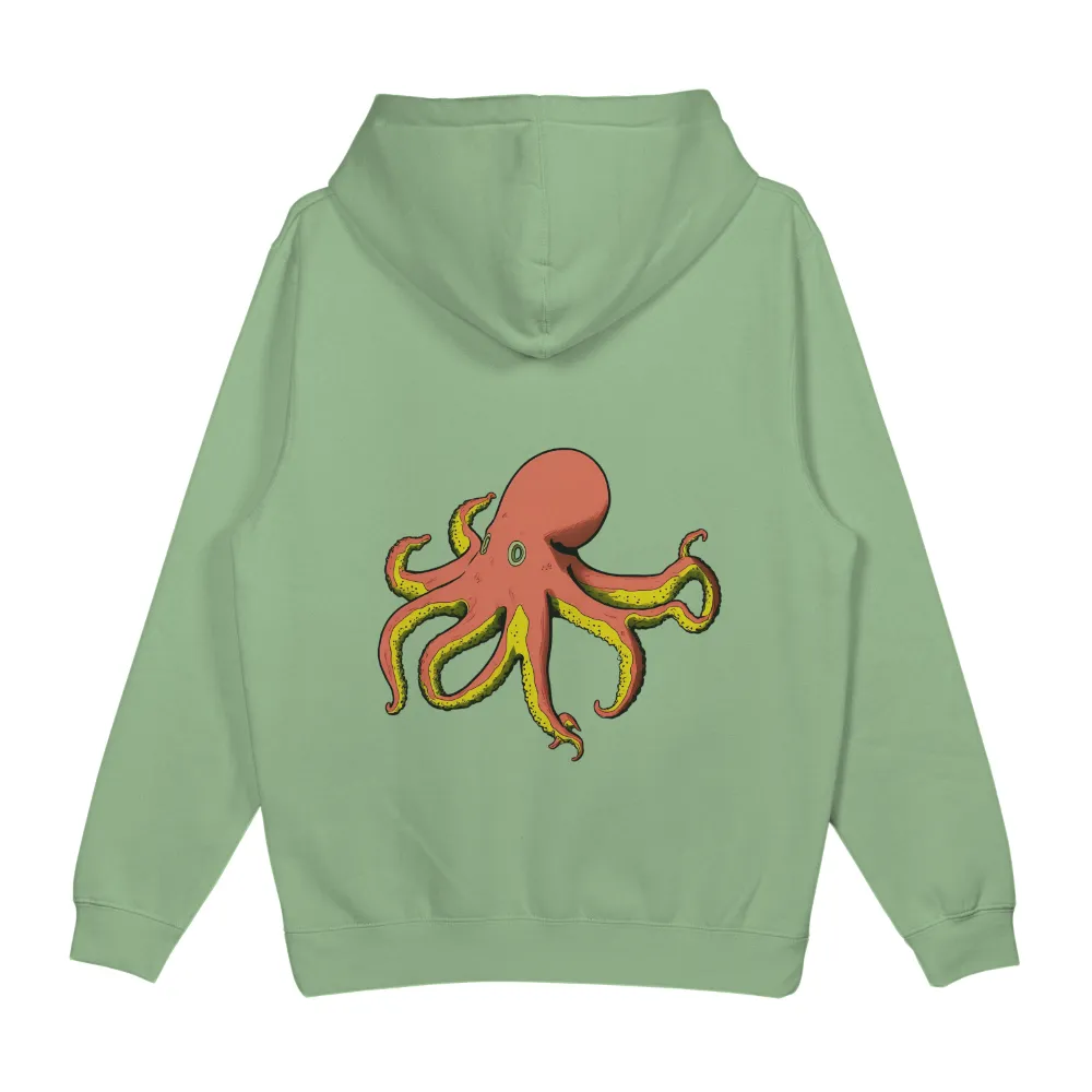 TShirt Design: Otto the Octopus - Colorful Underwater Adventure|adventure time dancing with monsters shirt