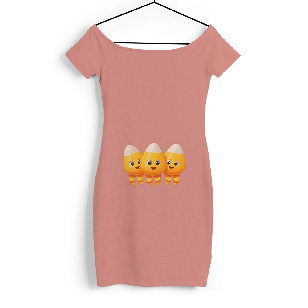 Candy Corn Trio: Halloween Fun T-Shirt Printing|women target halloween shirts