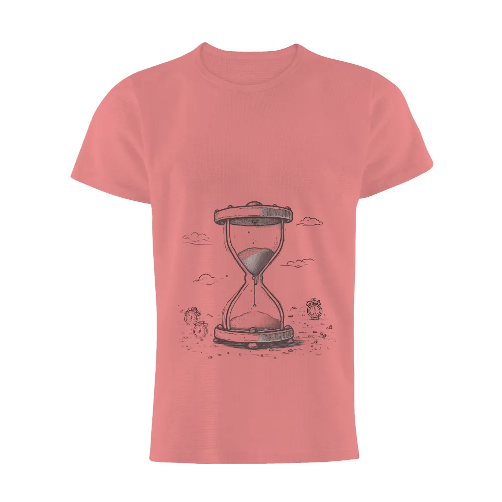 T-Shirts Custom: Timeless Hourglass - Precious Moments in Every Tick|adventure time dancing with monsters shirt