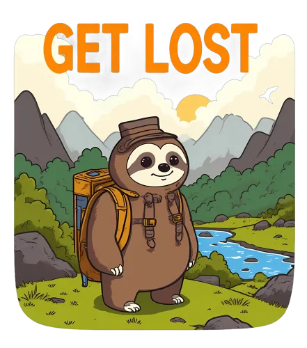 T-Shirt Printing: Get Lost in Adventure with Sloth Sam