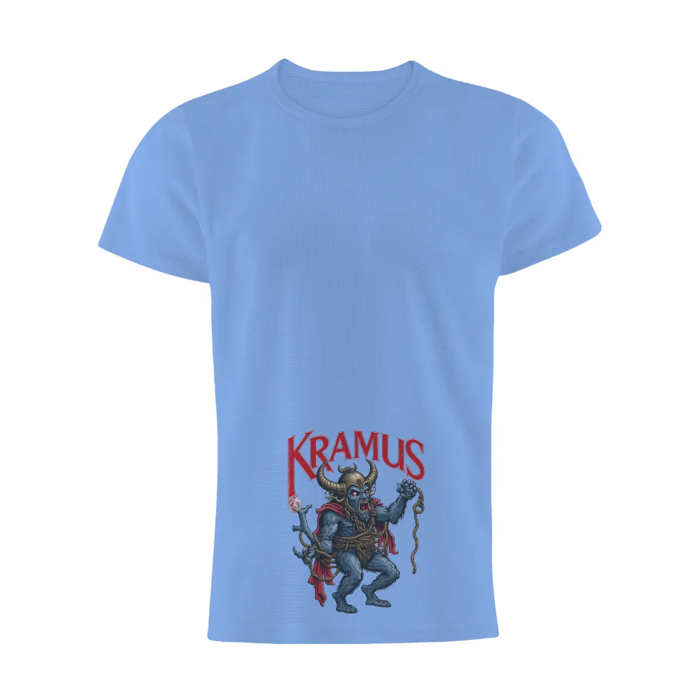 Krampus Design: Celebrate the Dark Folklore of Christmas|men's family christmas shirts