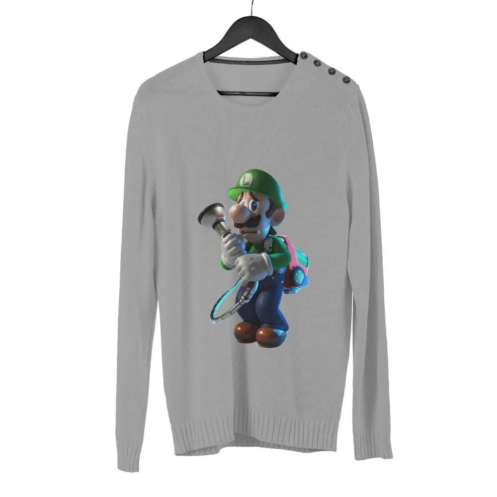 Shirts Graphic Tees: Luigi's Ghostly Adventure|supernatural limited edition shirt