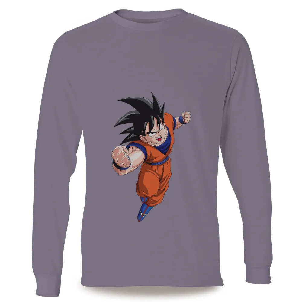 Custom Tee Shirts: Son Goku's Spirit of Perseverance|lebron ultimate warrior