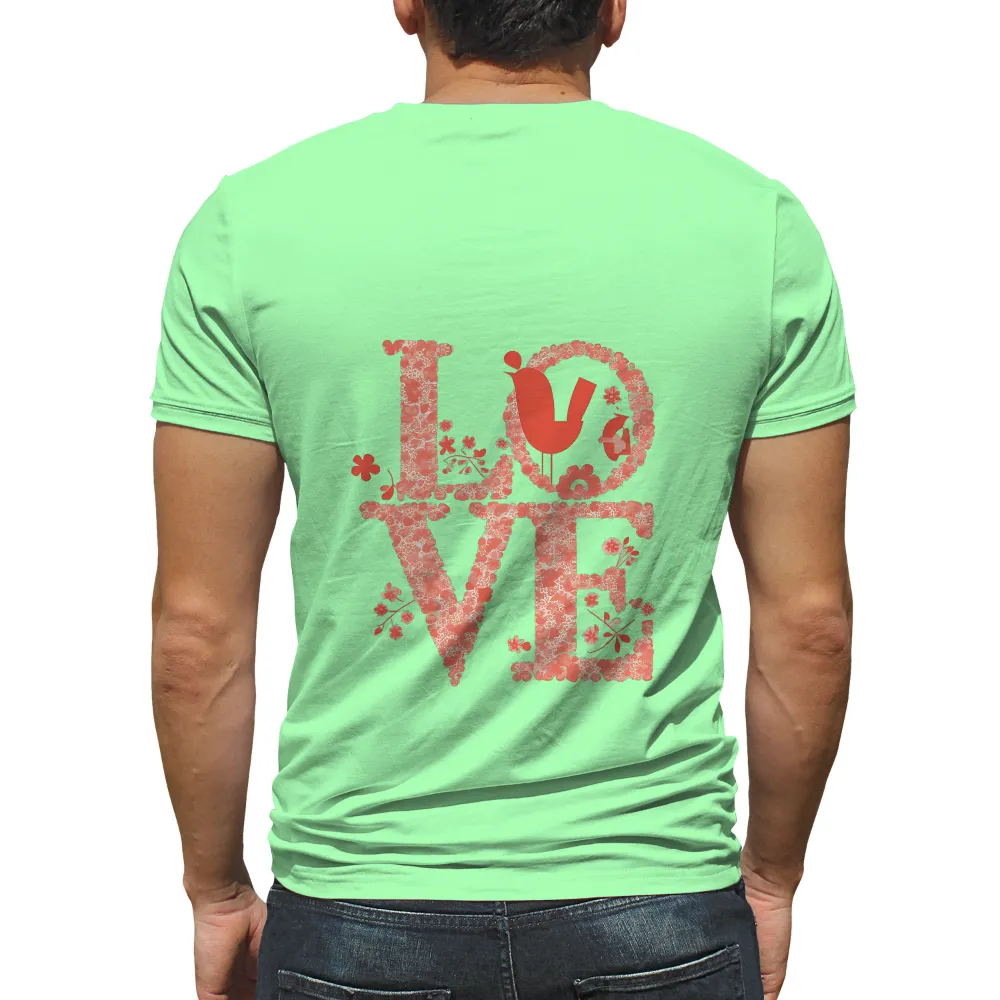 T-Shirts Custom: Love in Bloom - Nature's Embrace|may my soul shout love shirt