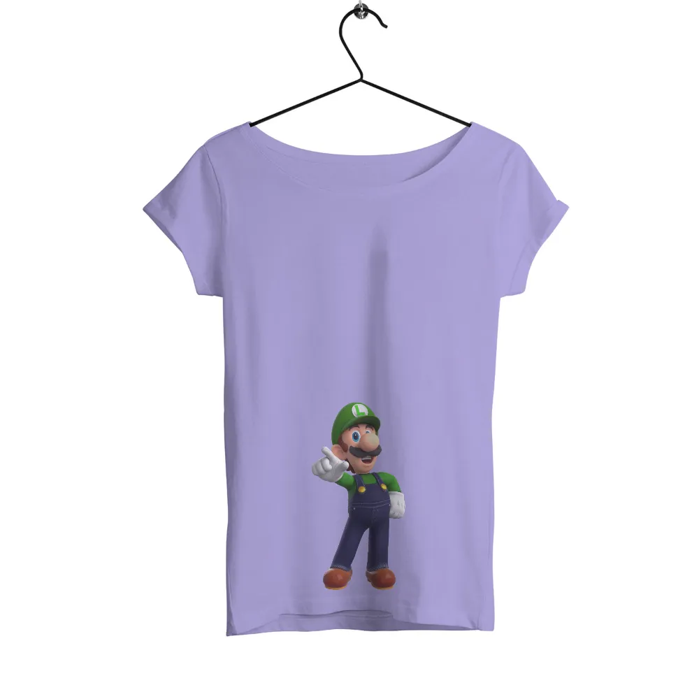 Customized Tee Shirts: Luigi's Adventure Spirit|adventure time shirt sex