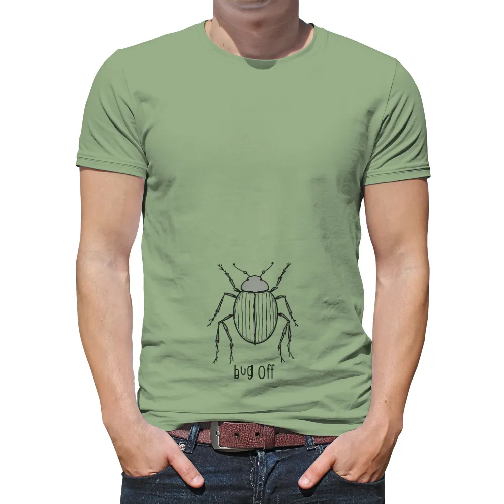 Graphic Tees: Beetle Sketch with a Playful Twist|art shirt target