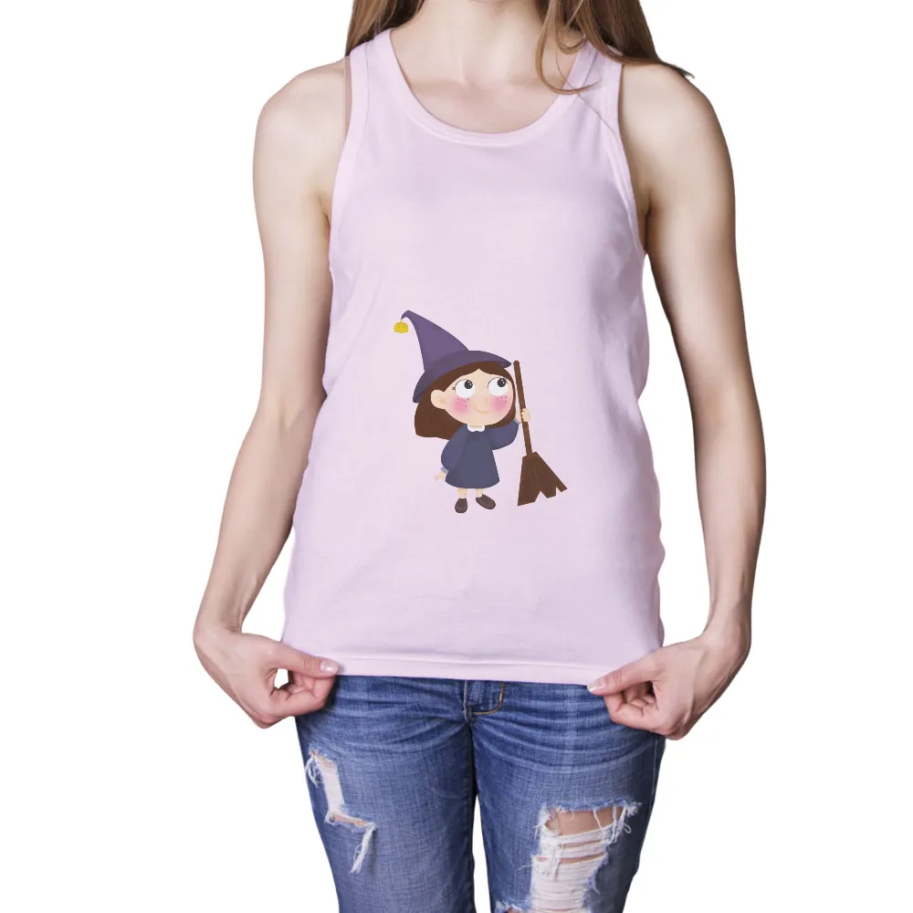 Shirts Graphic Tees: Luna's Magical Adventure with Witch Costume|yankees field of dreams shirt