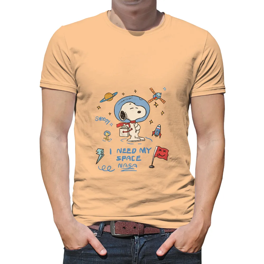 Shirts Graphic Tees: Snoopy Space Adventure|vintage salvador dali t shirt