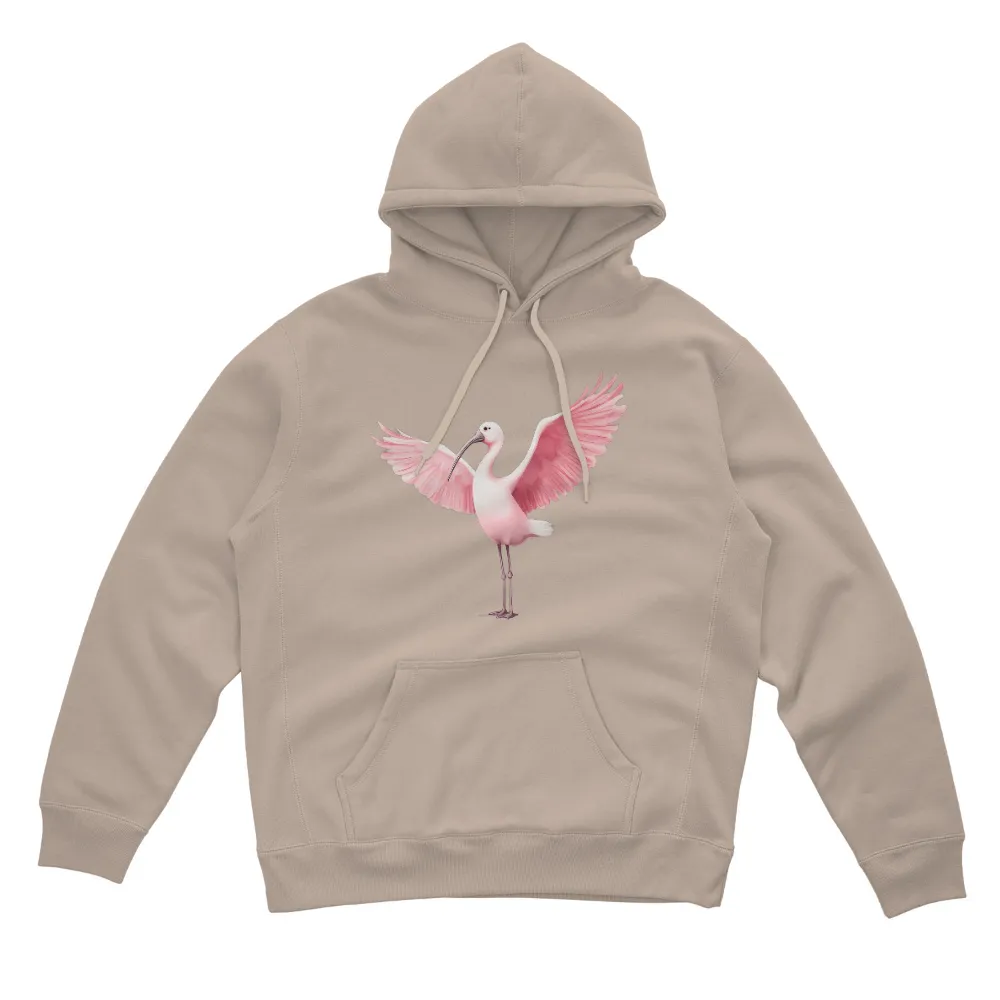 Customized Tee Shirts: Embrace Freedom with the Majestic Pink Ibis|hot pink merry shirt