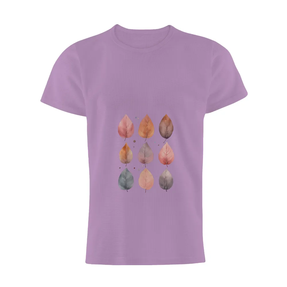 T-Shirt Printing: Autumn Leaves - Nature's Palette of Emotions|selfish with my time and energy shirt