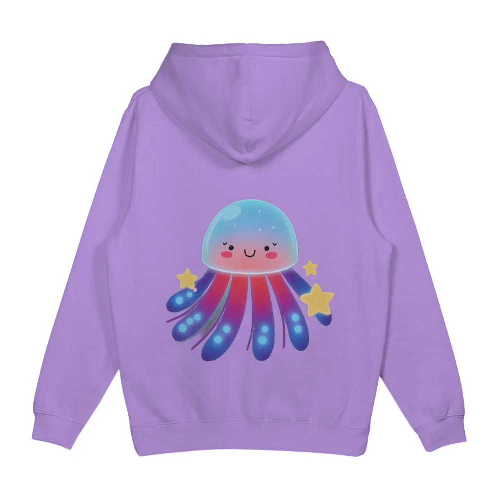 T-Shirts Design: Whimsical Jellyfish with Stars|outerstuff space jam