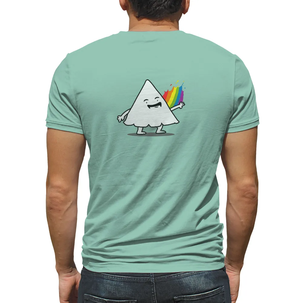 Shirts Graphic Tees: Trixie the Rainbow Triangle|roblox bacon t shirt rainbow