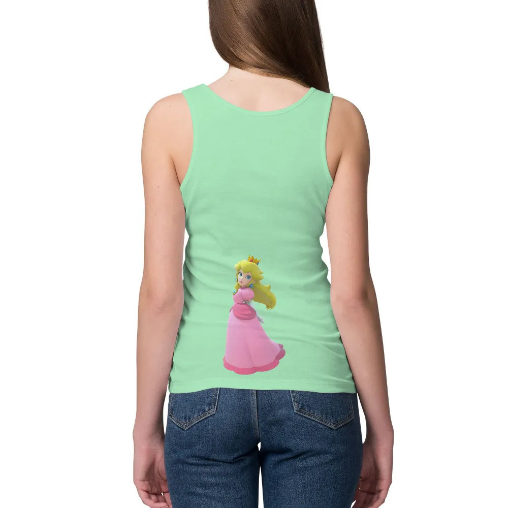 Princess Peach T-Shirt Printing: A Symbol of Grace and Courage|army princess cut shirt