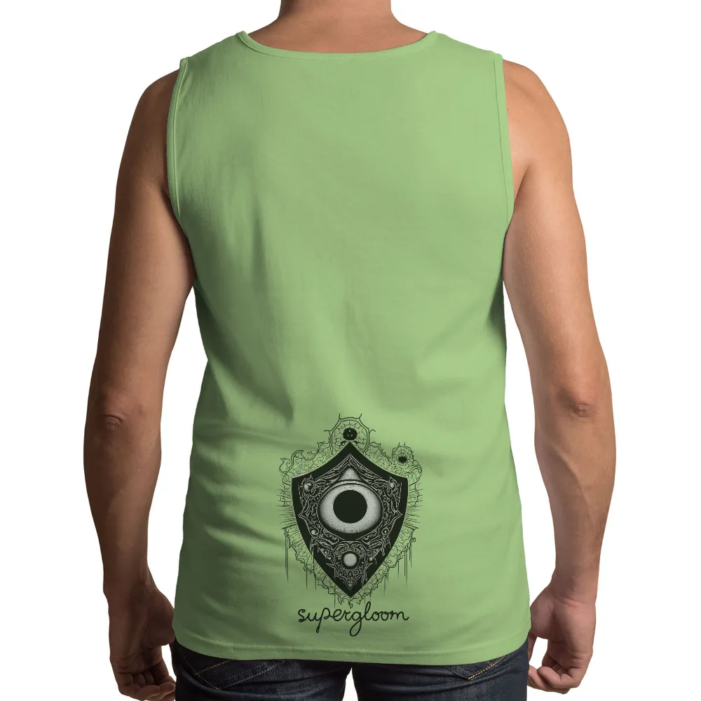 Shirts Graphic Tees: Cyberpunk Gothic All-Seeing Eye Design|mclaren cyberpunk t shirt