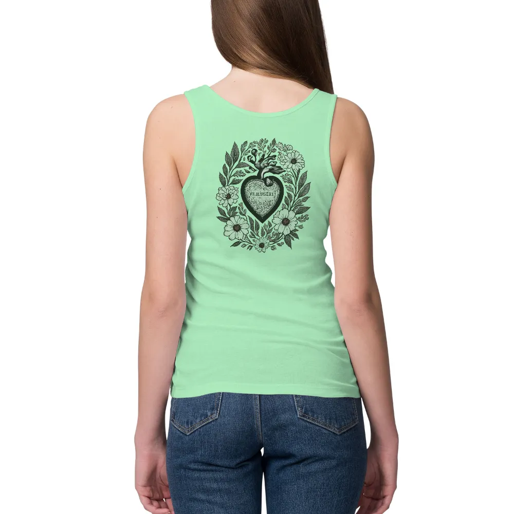 T-Shirts Pattern: Heart of Life - Artistic Designs|made t shirt design