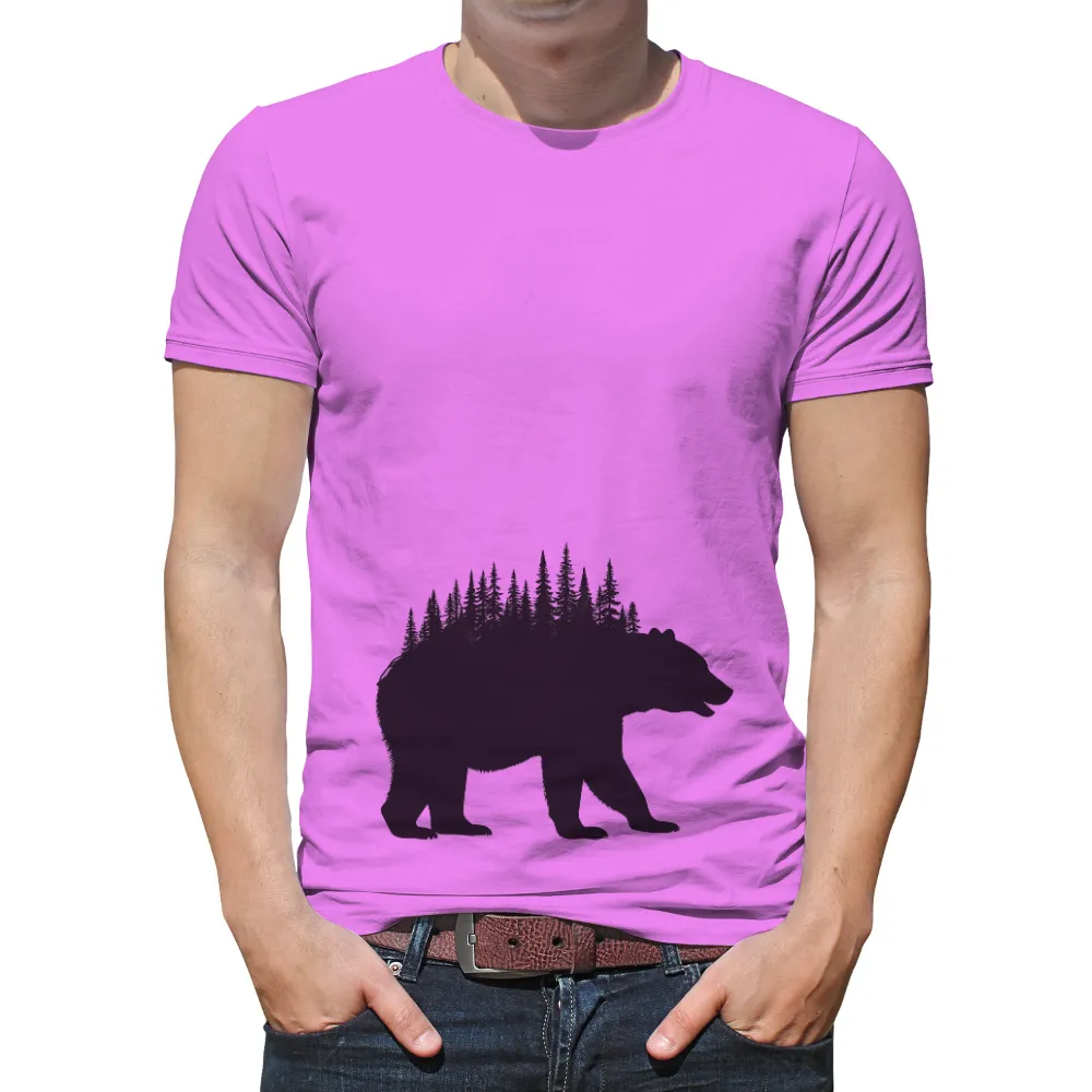 Customized Tee Shirts: Thorne the Forest Guardian|t shirt painting on environment