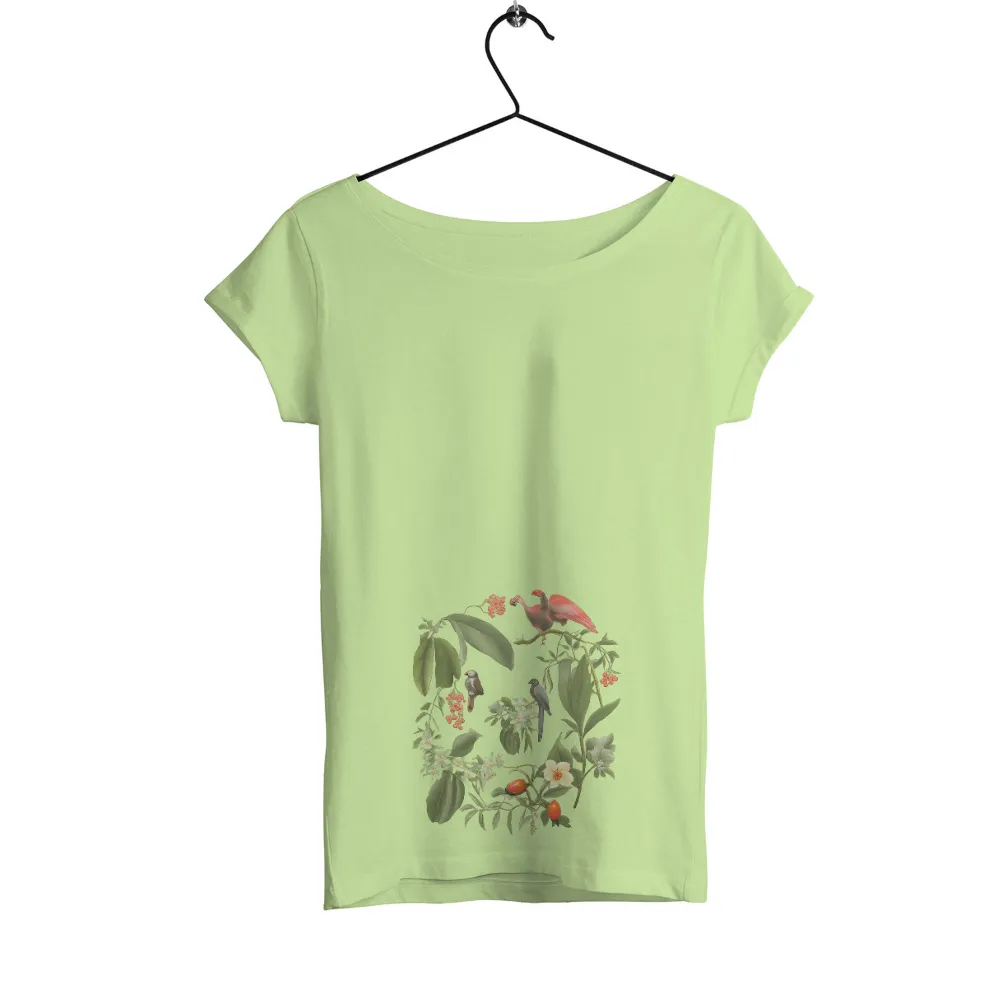 Custom T-Shirt Printing: Nature's Harmony in Botanical Illustration|harmony day t shirts best and less