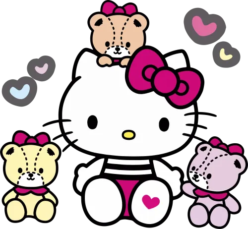 Shirts Graphic Tees: Hello Kitty and Friends in Love