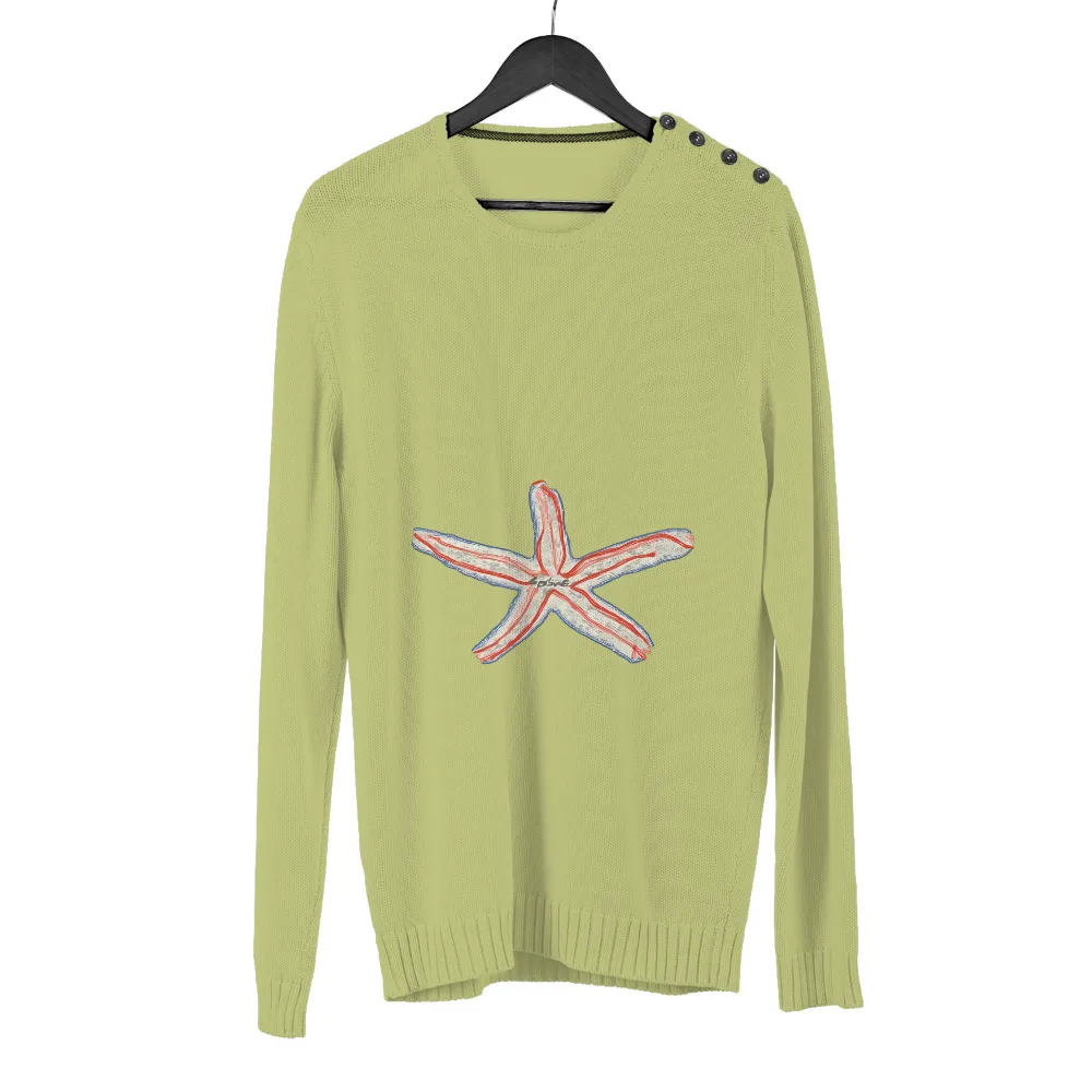 Vibrant Starfish Design: Celebrate Summer, Ocean, and Adventure|summer t shirt hoodie