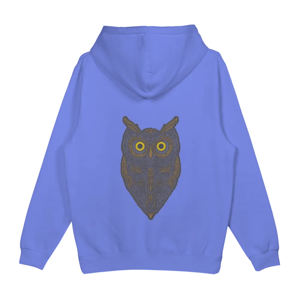 Tee Shirts Printed: Wise Owl Guardian - Artistic Designs|forest doraemon t shirt