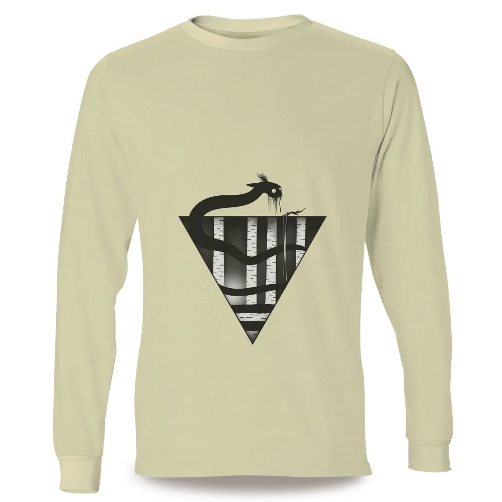 Custom Tee Shirts: Serpent Guardian of the Forest|t shirt roblox black and white