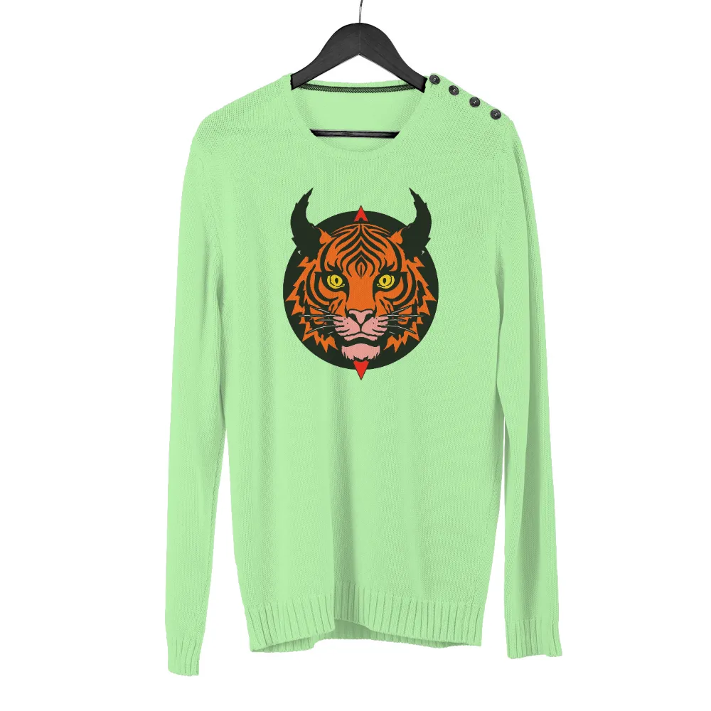 T-Shirts Pattern: Fierce Tiger Design Inspired by Nature and Pop Culture|milano calou vibrant summer shirt