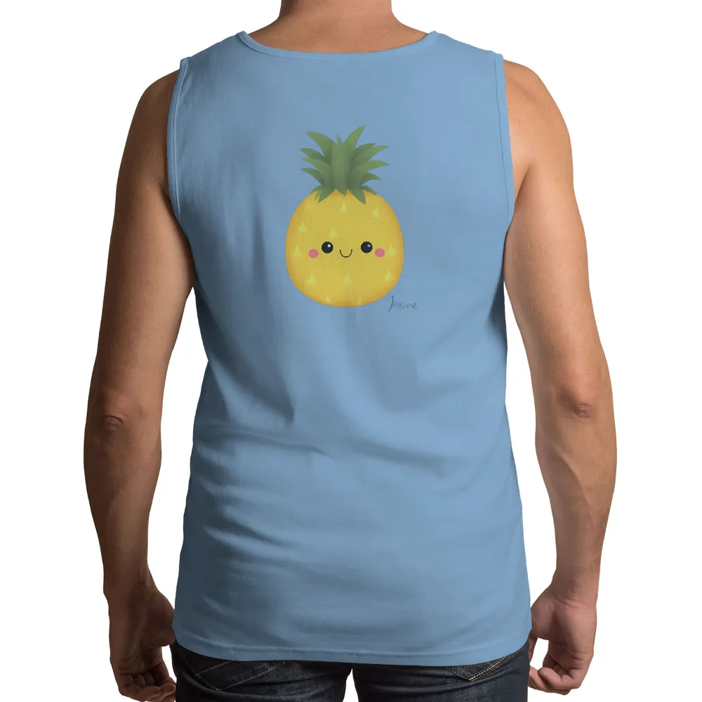 TShirt Design: Cheerful Pineapple - Whimsical and Bright|2022 summer shirts