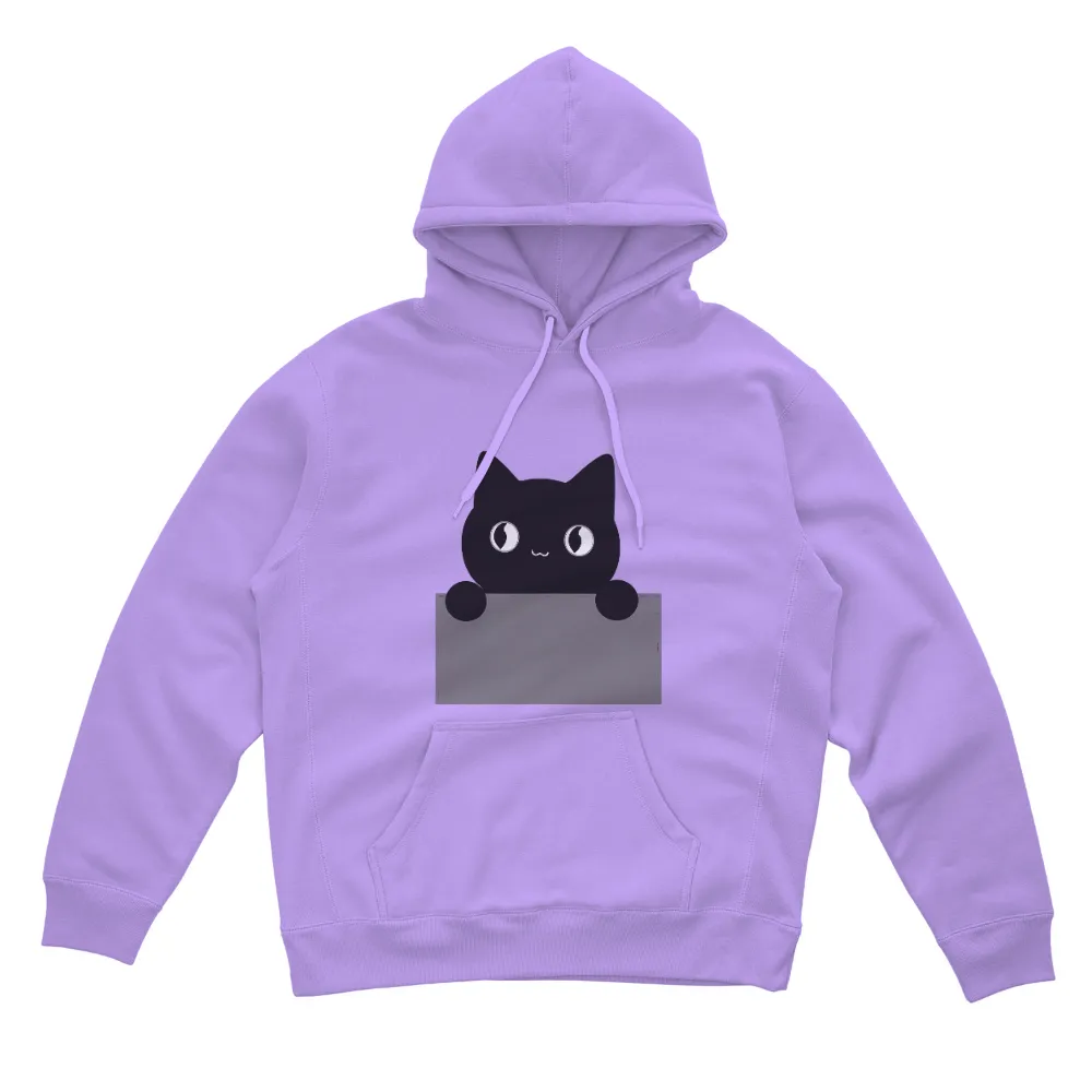 Custom Tee Shirts: Whiskers the Black Cat - Minimalist Art|cute t shirt on roblox