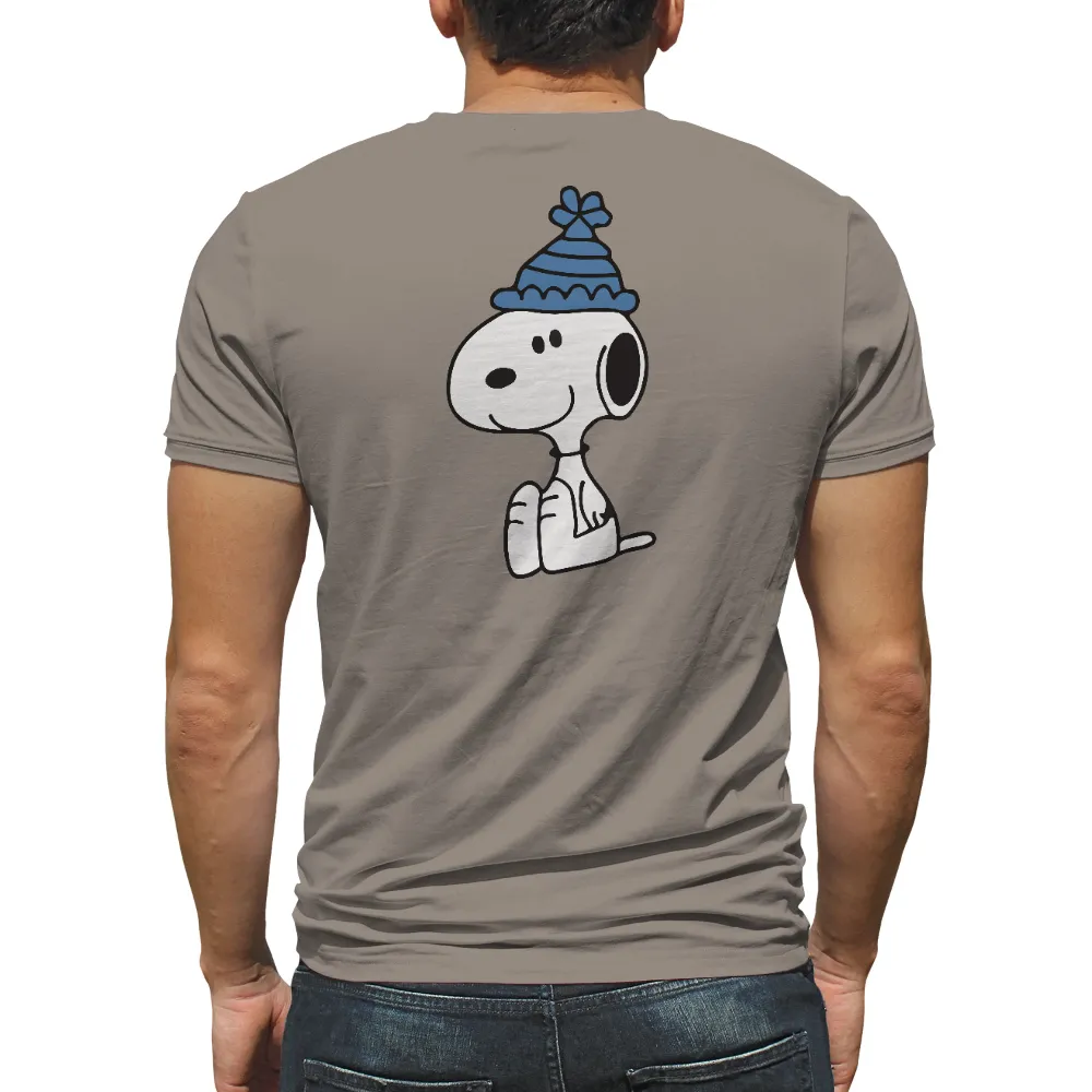 Shirts Graphic Tees: Winter Cozy Beanie - Whimsical Joy|simplicity tee shirt pattern