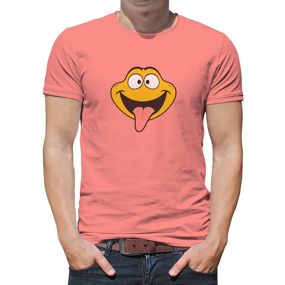 Customized Tee Shirts: Spread Joy with Sunny's Playful Smile|the tnt smile time hour tshirt