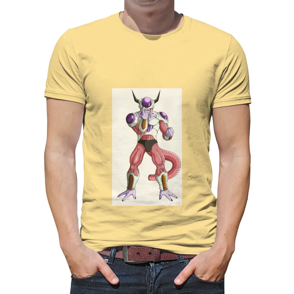 Customized Tee Shirts: Frieza's Iconic Power from Dragon Ball Z|dragon ball z dad shirt